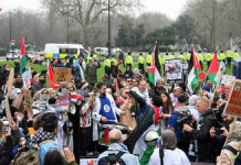 Londres en pie de lucha contra la guerra: una movilización popular masiva por Palestina, Irán y Líbano desafía la represión estatal