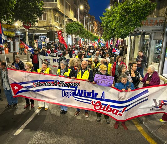 “Dejad a Cuba en Paz”: Murcia se moviliza contra el bloqueo imperialista a Cuba y en defensa de la soberanía de su pueblo