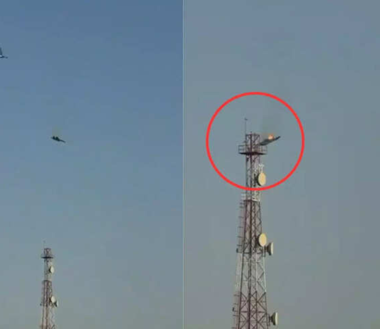 Un caza estadounidense F-15 se desploma en Kuwait en plena escalada bélica en Oriente Medio: piloto sobrevive al accidente Momentos antes del accidente aéreo | Captura de video