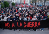 València clama contra la guerra y el imperialismo: miles exigen el fin de la OTAN y la militarización global Las ONG de cooperación, movimientos sociales, sindicatos y partidos de izquierda han celebrado una manifestación bajo el lema "No a la guerra", este sábado en Valencia, que ha partido de la plaza del Ayuntamiento. Biel Alino (EFE)
