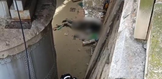 Cadáver aparecido bajo el puente de hierro del río Segura en Murcia