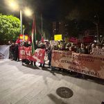 Manifestación en Murcia denuncia la agresión imperialista y la implicación de España en el genocidio de Israel y Estados Unidos en Asia Occidental