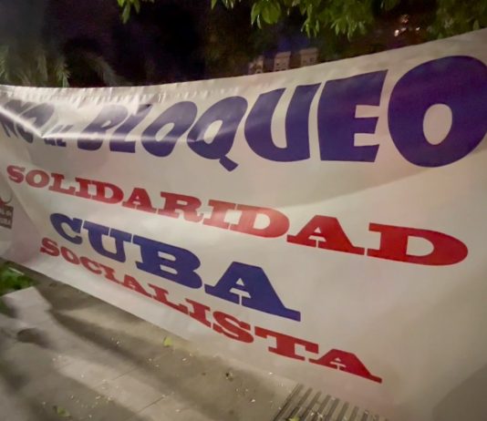 Convocan una Manifestación en Murcia el próximo 20 de marzo contra el bloqueo de EE. UU. bajo el lema “Dejad vivir a Cuba”