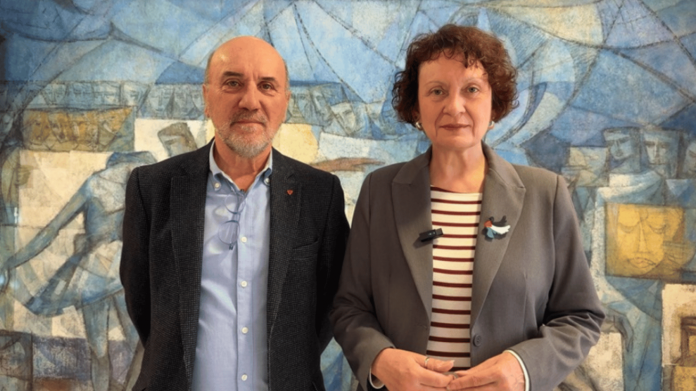 José Luis Álvarez-Castellanos y María Marín - Archivo