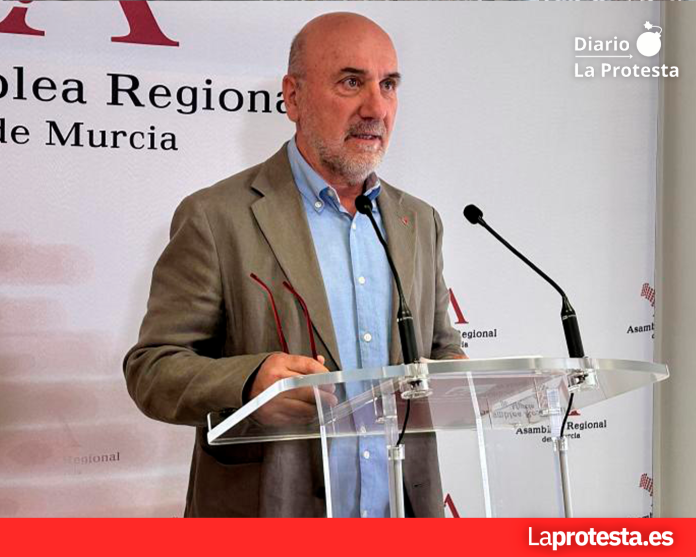 Álvarez-Castellanos durante la rueda de prensa posterior a las comparecencias de esta mañana | ARM