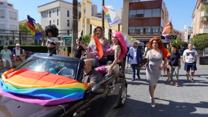 Imágen de archivo de la II edición de “Mar Menor Vibra con Orgullo” en Los Alcázares