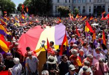 La III Marcha Republicana se presenta en Madrid con un llamamiento a la movilización ciudadana bajo el lema “República para la paz”