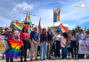 17M | Concentración en Murcia contra la LGTBIQA+fobia: “La ultraderecha ha puesto nuestras vidas en el punto de mira” Concentración en la Plaza de los Derechos LGTBI de Murcia por el 17M, Día Internacional contra la LGTBIQA+fobia | Dominic D. Skerrett
