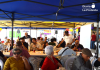 El Ateneo Republicano de Archena cierra sus XX Jornadas de Memoria Democrática con una comida popular en el cine de verano Más de un centenar de asistentes acudieron este domingo a la cita republicana en el Valle del Ricote | Ángel Verdú