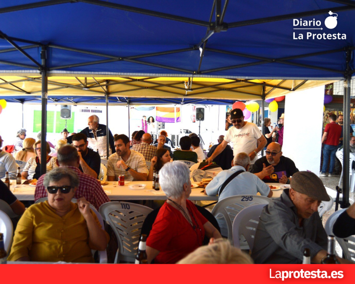 Más de un centenar de asistentes acudieron este domingo a la cita republicana en el Valle del Ricote | Ángel Verdú