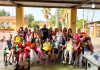 Las familias del Centro para Personas con Discapacidad de El Palmar se movilizan ante el incumplimiento de la Comunidad Autónoma y exigen la rehabilitación urgente de unas instalaciones saturadas y abandonadas Usuarios del centro para personas con discapacidad de El Palmar durante el campamento de verano | CARM