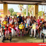 Las familias del Centro para Personas con Discapacidad de El Palmar se movilizan ante el incumplimiento de la Comunidad Autónoma y exigen la rehabilitación urgente de unas instalaciones saturadas y abandonadas Usuarios del centro para personas con discapacidad de El Palmar durante el campamento de verano | CARM