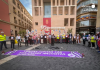 La Asamblea Feminista de la Región de Murcia recuerda a 16 mujeres asesinadas en 2026 en su concentración mensual en Belluga