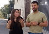 IU denuncia el abandono de las zonas industriales del área metropolitana de Murcia y exige repensar los servicios públicos Las dirigentes municipales Liliana Mellado y Andrés Cano en su visita al Polígono del Cabezo Cortao | IU