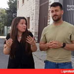 IU denuncia el abandono de las zonas industriales del área metropolitana de Murcia y exige repensar los servicios públicos Las dirigentes municipales Liliana Mellado y Andrés Cano en su visita al Polígono del Cabezo Cortao | IU