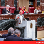 IU-Verdes y Podemos exigen transparencia total en el cribado de cáncer de mama y acusa al Gobierno regional de falta de datos y fallos en el programa El diputado regional de IU-Verdes Jose Luis Álvarez-Castellanos, esta mañana durante la comparecencia del Consejero Juan José Pedreño | Dominic D. Skerrett
