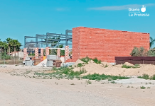Directo del Bancal denuncia la construcción de un macro salón de celebraciones en plena huerta de Las Torres de Cotillas