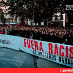 Lavapiés frena a Falange: cientos de antifascistas bloquean la marcha racista en Madrid