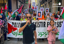 La solidaridad con Palestina vuelve a ocupar las calles de Murcia en el 78 aniversario de la Nakba