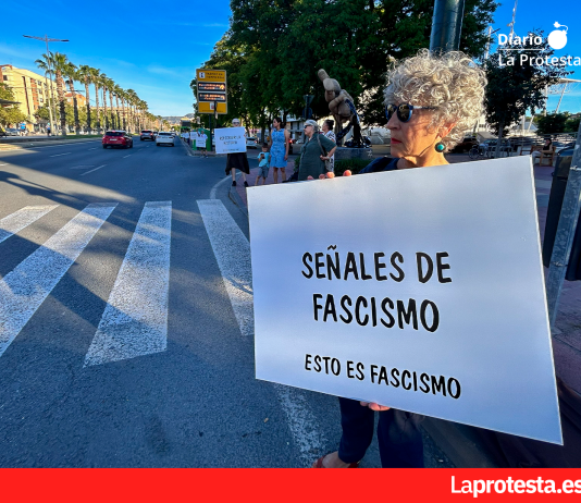 Vecinas antifascistas vuelven a salir a la calle en Murcia para denunciar el avance reaccionario