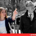 Murcia: Rebeca Pérez llega a la alcaldía cercada por el escándalo del IMED y décadas de urbanismo al servicio del poder Rebeca Pérez junto al difunto alcalde José Ballesta en una imagen difundida por el Ayuntamiento de Murcia.