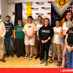 STERM y los colectivos LGTBIAQ+ denuncian diez años de incumplimiento de la Ley LGTBI en las aulas murcianas y exigen un protocolo urgente para proteger al alumnado trans Miembros de la STERM Intersindical y de colectivos LGTBIQA+, junto al diputado regional de IU Jose Luis Álvarez-Castellanos, este miércoles en la Sede del sindicato en Murcia | Dominic D. Skerrett