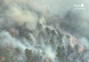 Pánico entre los vecinos por el avance del incendio en Los Garres: «Da mucho miedo» Imagen aérea del incendio que mantiene en vilo a vecinos de Los Garres y Lages. El fuego ha obligado al desalojo preventivo de viviendas y ya afecta a decenas de hectáreas de terreno forestal | Foto.- 112 RM