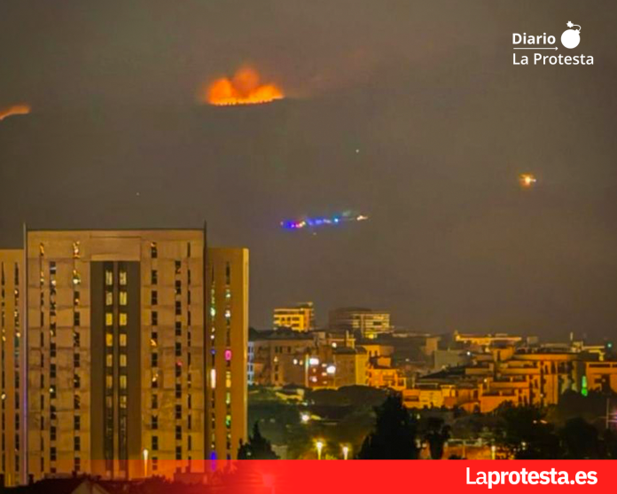 Portada web - la protesta 2 incendio 2