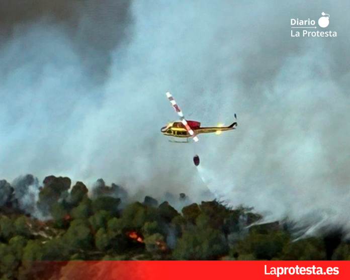 Incendio en Murcia: Última hora del desalojo de viviendas del Valle Perdido y la Cresta del Gallo