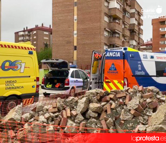 Imagen de archivo de un derrumbe causado por un terremoto en Murcia | Foto.- Huermur