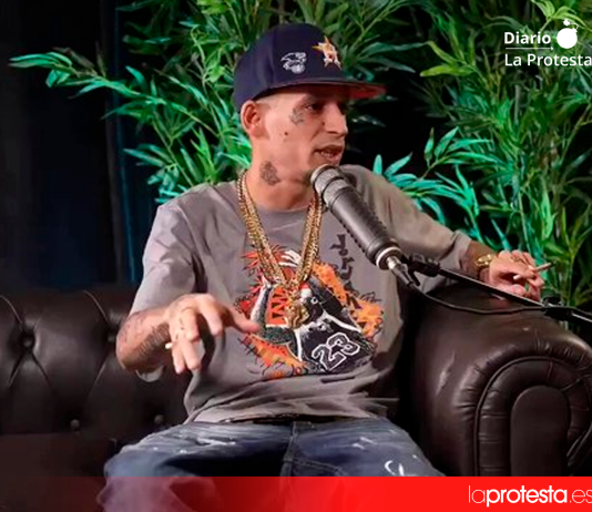 captura de video de 'El Jincho' durante una entrevista
