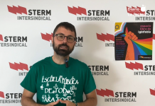 Andrés Martínez, responsable del Área LGTBI de STERM Intersindical | STERM