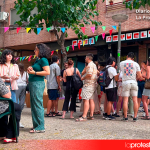 Casa Revuelta abre sus puertas en El Carmen para organizarse y tejer comunidad “ante el auge del fascismo en el barrio” Un momento de la inauguración de Casa Revuelta, el nuevo espacio comunitario impulsado por vecinas del barrio de El Carmen | Foto.- Dominic D. Skerrett