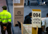 Colombianos en Murcia, Alicante y Valencia acuden a las urnas en una jornada que definirá el rumbo del país Presencia de la policía en una casilla electoral, en Bogotá, en una imagen de archivo | Sebastián Barros (Universal Images Group via Getty Images)