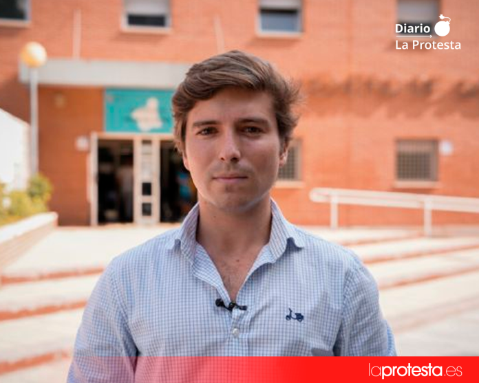 Imagen de archivo del Concejal de Vox en el Ayuntamiento de Murcia, Fernando Sánchez-Parra | Cedida Imagen de archivo del Concejal de Vox en el Ayuntamiento de Murcia, Fernando Sánchez-Parra | Cedida