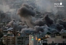 El ejército israelí ha optado por mantener y justificar sus campañas de bombardeos diarios sobre diferentes regiones del país vecino. Foto: EFE