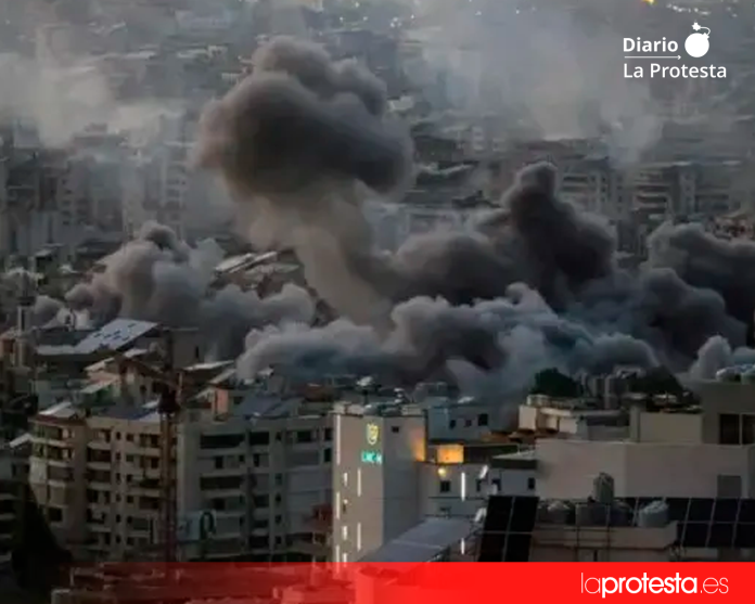 El ejército israelí ha optado por mantener y justificar sus campañas de bombardeos diarios sobre diferentes regiones del país vecino. Foto: EFE El ejército israelí ha optado por mantener y justificar sus campañas de bombardeos diarios sobre diferentes regiones del país vecino. Foto: EFE