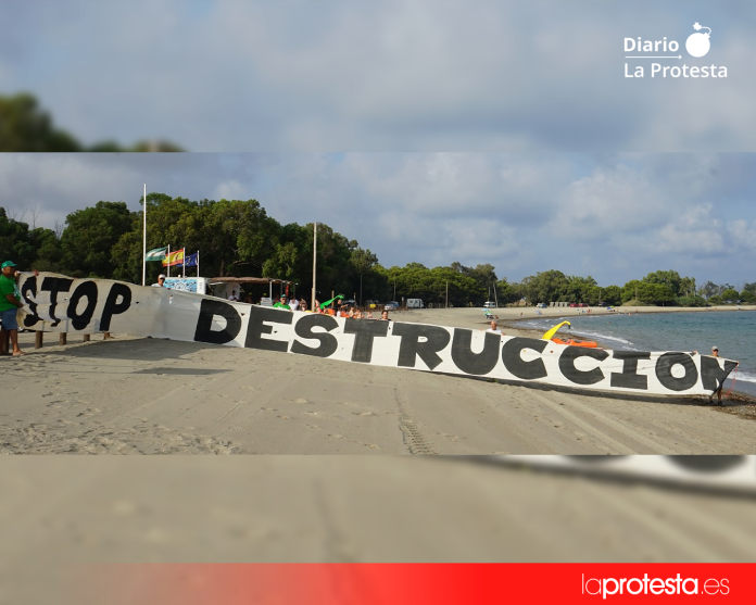 Los ecologistas denuncian que el modelo urbanístico previsto para Pulpí agravará la presión sobre un litoral ya saturado y ambientalmente degradado | Cedida