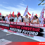 Movilización del sector del metal en Murcia bajo el lema “Defendamos nuestro convenio, blindemos nuestro futuro” | Dominic D. Skerrett