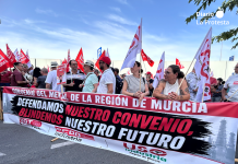 Movilización del sector del metal en Murcia bajo el lema “Defendamos nuestro convenio, blindemos nuestro futuro” | Dominic D. Skerrett