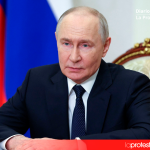 Putin acusa a la OTAN de prepararse para un conflicto armado con Rusia El presidente ruso, Vladimir Putin, en el Kremlin | VYACHESLAV PROKOFYEVAFP