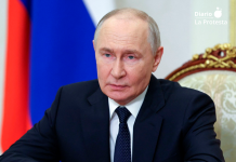 El presidente ruso, Vladimir Putin, en el Kremlin | VYACHESLAV PROKOFYEVAFP