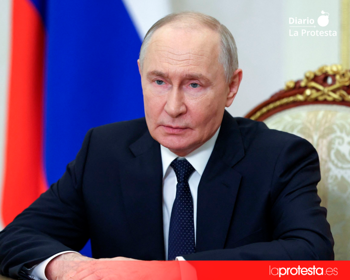 El presidente ruso, Vladimir Putin, en el Kremlin | VYACHESLAV PROKOFYEVAFP El presidente ruso, Vladimir Putin, en el Kremlin | VYACHESLAV PROKOFYEVAFP