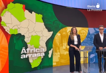 El coordinador federal de Izquierda Unida, Antonio Maíllo, reclama responsabilidades por la representación del Sáhara Occidental emitida este domingo por RTVE | Captura de pantalla de RTVE