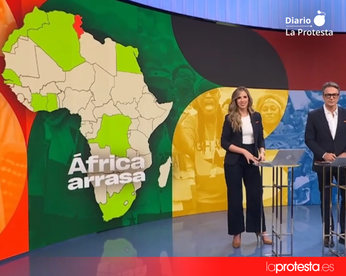 El coordinador federal de Izquierda Unida, Antonio Maíllo, reclama responsabilidades por la representación del Sáhara Occidental emitida este domingo por RTVE | Captura de pantalla de RTVE
