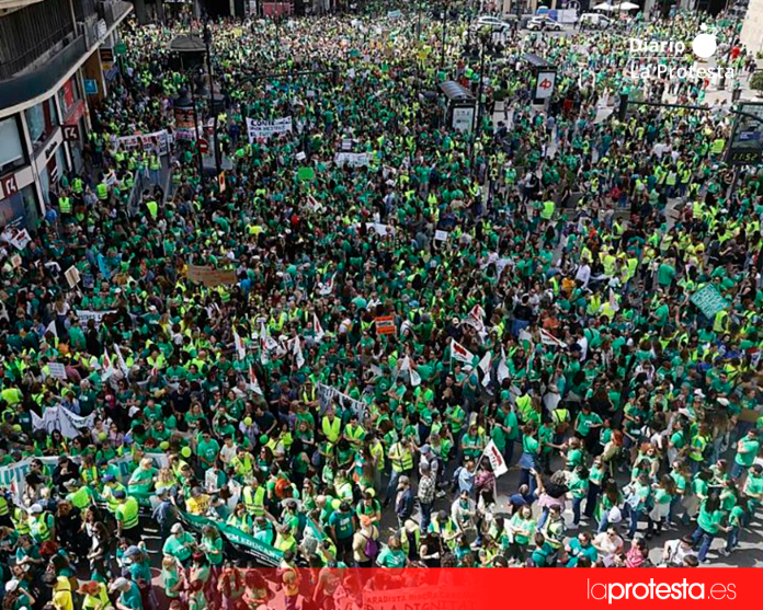 La huelga educativa valenciana deja un mes de organización, lucha y apoyo popular | Foto.- PCPE La huelga educativa valenciana deja un mes de organización, lucha y apoyo popular | Foto.- PCPE