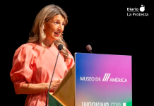 El colectivo Galactyco entregará el 25 de junio en el Casino nueve reconocimientos de los premios ‘Cristina Esparza Martín’ en la XV Gala del Orgullo Cartagenero Imagen de archivo de la Ministra de Trabajo Yolanda Díaz