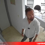 El Sindicato de Estudiantes denuncia el presunto allanamiento de su sede en València por parte de un concejal de Vox y anuncia acciones judiciales Captura del vídeo de seguridad difundido por el Sindicato de Estudiantes que muestra, según denuncia la organización, al concejal de Vox Juanma Badenas dentro de su sede en València.