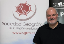 La Sociedad Geográfica de la Región de Murcia renueva su Junta Directiva con el reto de reforzar la defensa del patrimonio, la cultura y el territorio Joaquín Francisco Atenza Juárez, nuevo presidente de la Sociedad Geográfica de la Región de Murcia | Facebook