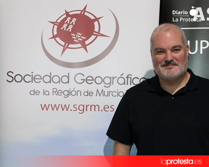 Joaquín Francisco Atenza Juárez, nuevo presidente de la Sociedad Geográfica de la Región de Murcia | Facebook